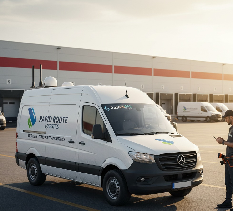 Flotilla / logística con rastreo GPS